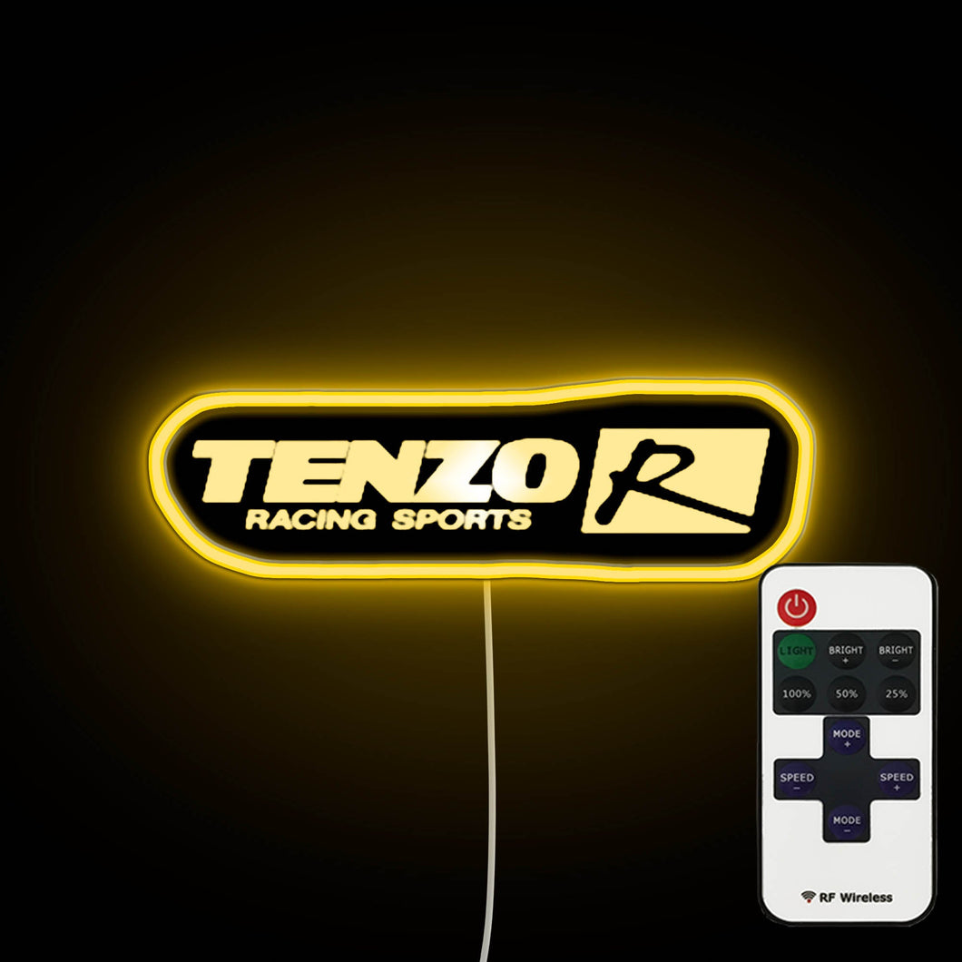 Tenzo Logo neon sign