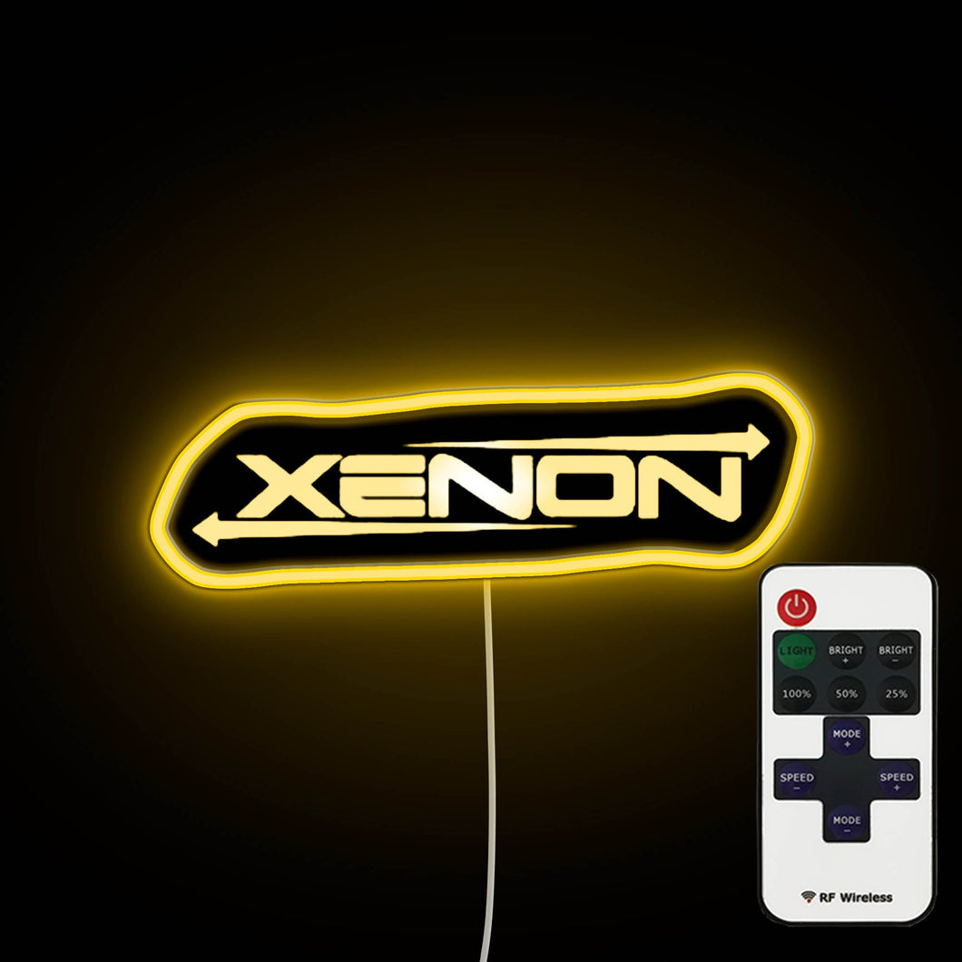 Xenon Logo neon sign
