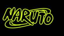 Charger l&#39;image dans la galerie, yellow naruto led sign