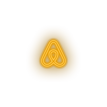 Charger l&#39;image dans la galerie, airbnb logo neon light