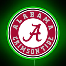 Charger l&#39;image dans la galerie, alabama crimson tide football RGB neon sign green