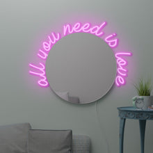 Charger l&#39;image dans la galerie, Personalized mirror and led light