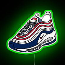 Charger l&#39;image dans la galerie, AM97 USA SNEAKERS RGB neon sign green