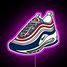 Charger l&#39;image dans la galerie, AM97 USA SNEAKERS RGB neon sign  pink
