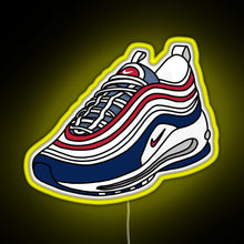 Charger l&#39;image dans la galerie, AM97 USA SNEAKERS RGB neon sign yellow