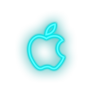 apple logo Neon led sign