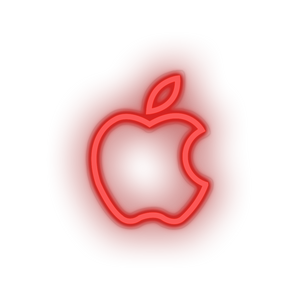 apple logo Neon factory