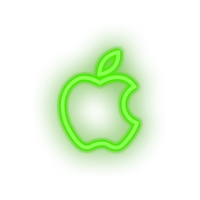 Charger l&#39;image dans la galerie, apple logo Neon led light