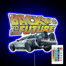 Charger l&#39;image dans la galerie, Back to the future RGB neon sign remote