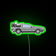 Charger l&#39;image dans la galerie, Back to the Future RGB neon sign green