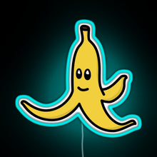 Charger l&#39;image dans la galerie, Banana RGB neon sign lightblue 