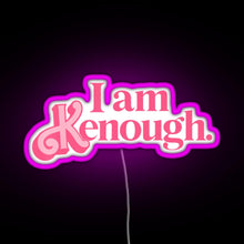 Charger l&#39;image dans la galerie, Barbie I am Kenough Pink Color RGB neon sign  pink