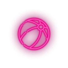 Charger l&#39;image dans la galerie, pink beach_ball led beach beach ball holiday summer toys vacation volleyball neon factory