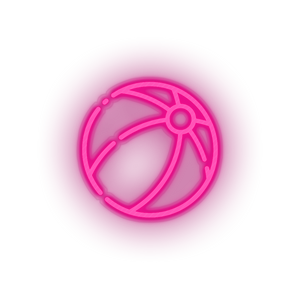 pink beach_ball led beach beach ball holiday summer toys vacation volleyball neon factory