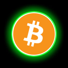 Charger l&#39;image dans la galerie, Bitcoin neon wall sign