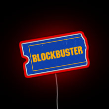 Charger l&#39;image dans la galerie, Blockbuster Video Logo RGB neon sign red