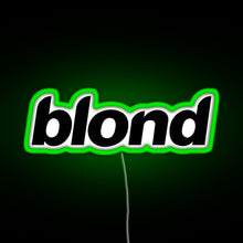 Charger l&#39;image dans la galerie, blond RGB neon sign green