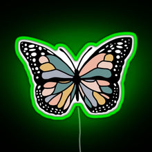 Charger l&#39;image dans la galerie, Boho Butterfly RGB neon sign green