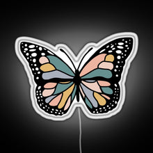 Charger l&#39;image dans la galerie, Boho Butterfly RGB neon sign white 