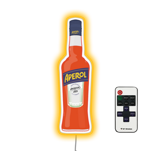 Bottle of Aperol Bar Neon Sign