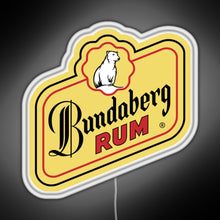 Charger l&#39;image dans la galerie, Bundaberg Rum logo RGB neon sign white 
