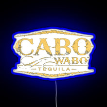 Charger l&#39;image dans la galerie, Cabo Wabo Tequila RGB neon sign blue