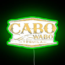 Charger l&#39;image dans la galerie, Cabo Wabo Tequila RGB neon sign green