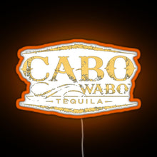 Charger l&#39;image dans la galerie, Cabo Wabo Tequila RGB neon sign orange