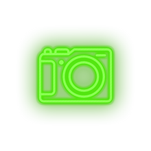 Charger l&#39;image dans la galerie, green camera led camera holiday photo shot tourism travel vacation neon factory