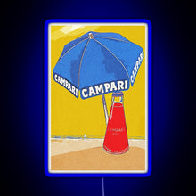 Charger l&#39;image dans la galerie, CAMPARI RETRO PICTURE RGB neon sign blue