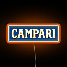 Charger l&#39;image dans la galerie, Campari sign orange