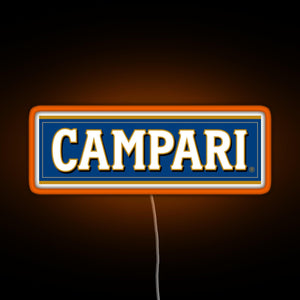 Campari sign orange