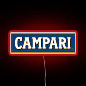 Campari neon sign red