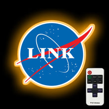 Charger l&#39;image dans la galerie, Chainlink NASA Logo neon sign