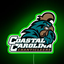 Charger l&#39;image dans la galerie, Coastal Carolina Chanticleers RGB neon sign green