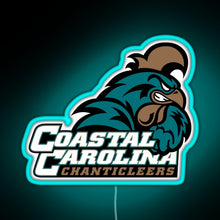 Charger l&#39;image dans la galerie, Coastal Carolina Chanticleers RGB neon sign lightblue 