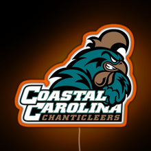 Charger l&#39;image dans la galerie, Coastal Carolina Chanticleers RGB neon sign orange