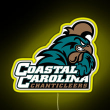 Charger l&#39;image dans la galerie, Coastal Carolina Chanticleers RGB neon sign yellow