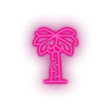 Charger l&#39;image dans la galerie, pink coconut_tree led beach coconut tree holiday palm tree recreation summer vacation neon factory