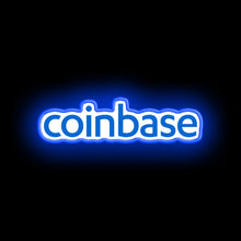 Charger l&#39;image dans la galerie, Coinbase LOGO made with LED NEON