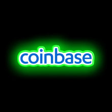 Charger l&#39;image dans la galerie, Coinbase neon light