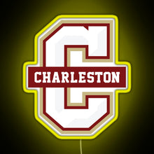 Charger l&#39;image dans la galerie, College of Charleston Cougars RGB neon sign yellow