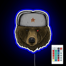 Charger l&#39;image dans la galerie, Comrade Bear RGB neon sign remote