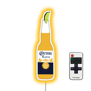 Corona beer drawing Bar Neon Sign