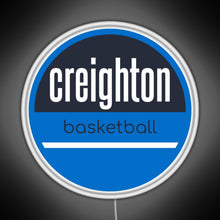 Charger l&#39;image dans la galerie, creighton basketball RGB neon sign white 