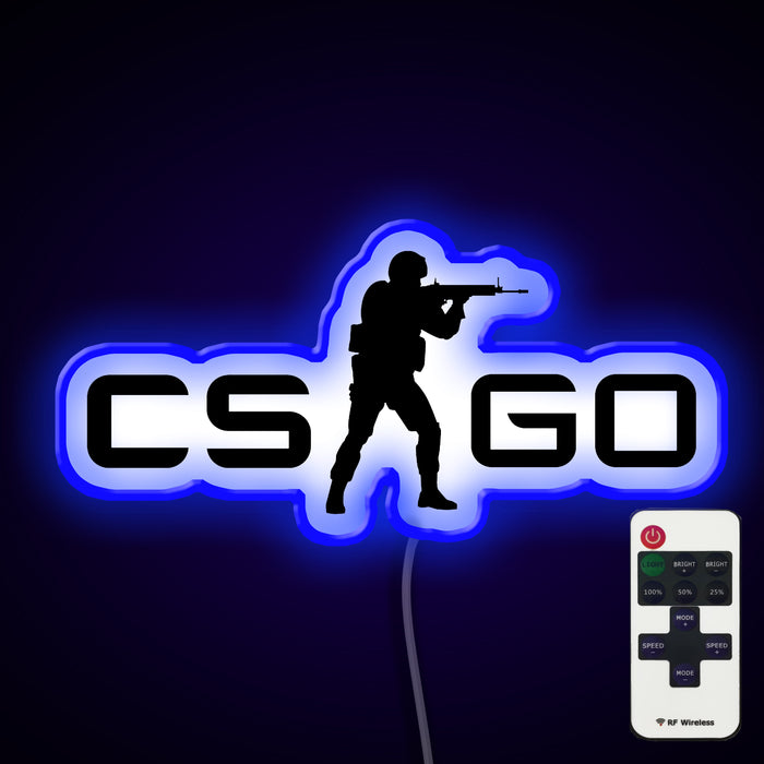 Counter Strike Neon Sign