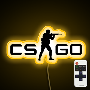 Counter Strike Neon light sign