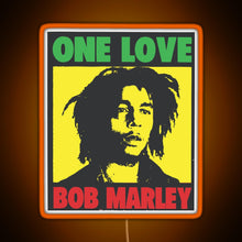 Charger l&#39;image dans la galerie, Bob marley RGB neon sign yellow