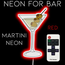 Charger l&#39;image dans la galerie, Dirty martini acrylics print neon light