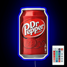 Charger l&#39;image dans la galerie, Dr Pepper RGB neon sign remote